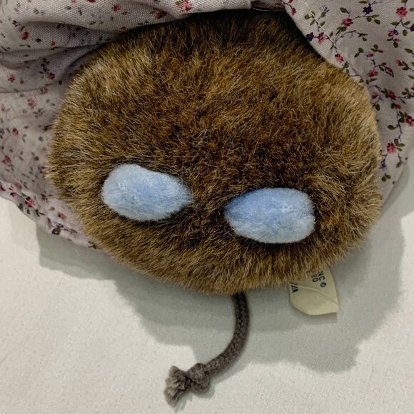 Vintage 80s Eden Plush Hunca Munca With Original Tags Style No 30409 - Picture 12 of 13